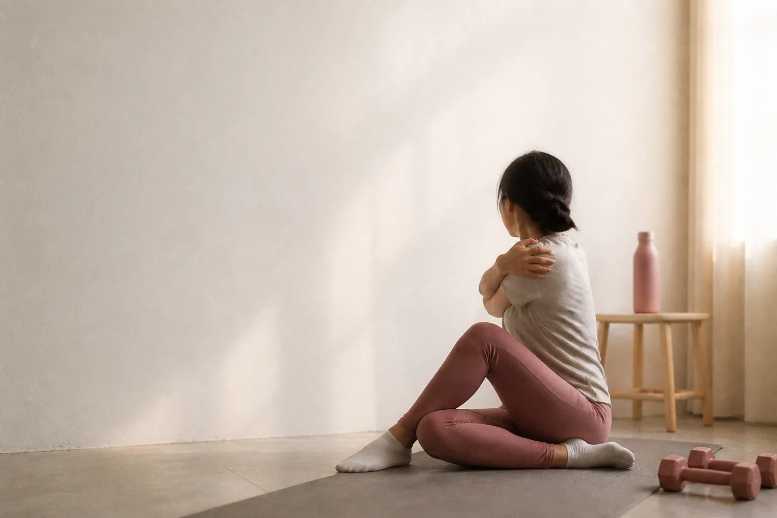 40대 근력운동, 예전 무게로 시작한 게 실수였어요